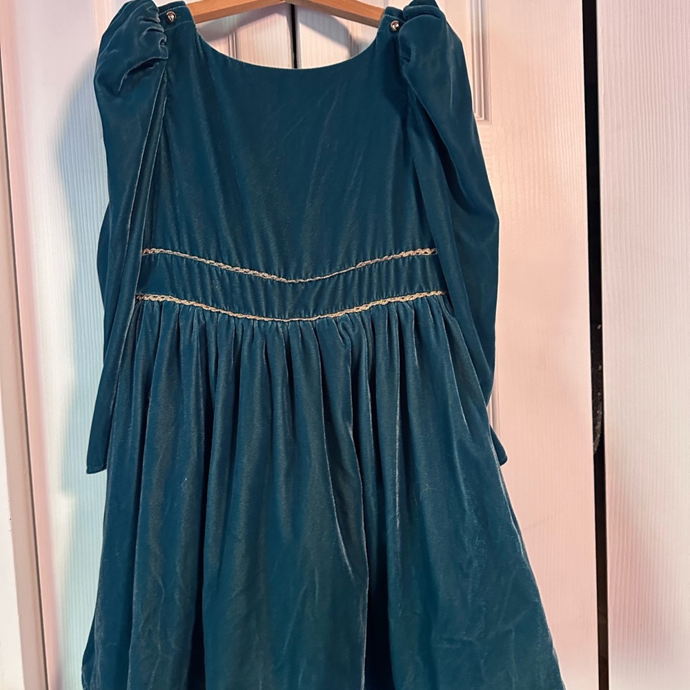 Janie and Jack Turquoise Dress - Picture 6 of 10